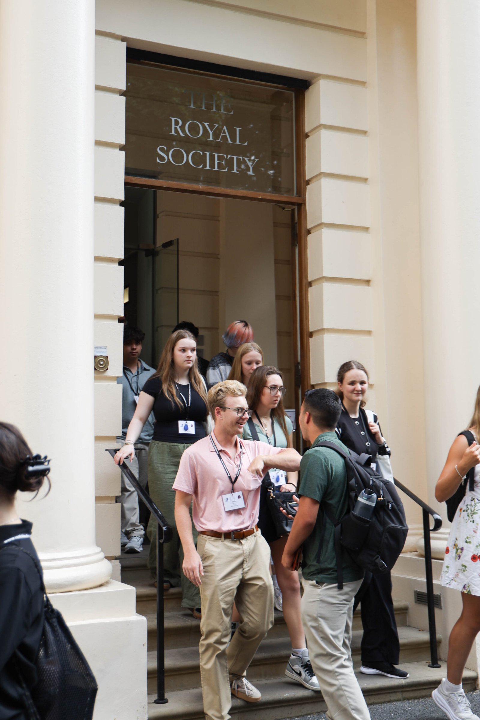 Students having learning experiences in UK